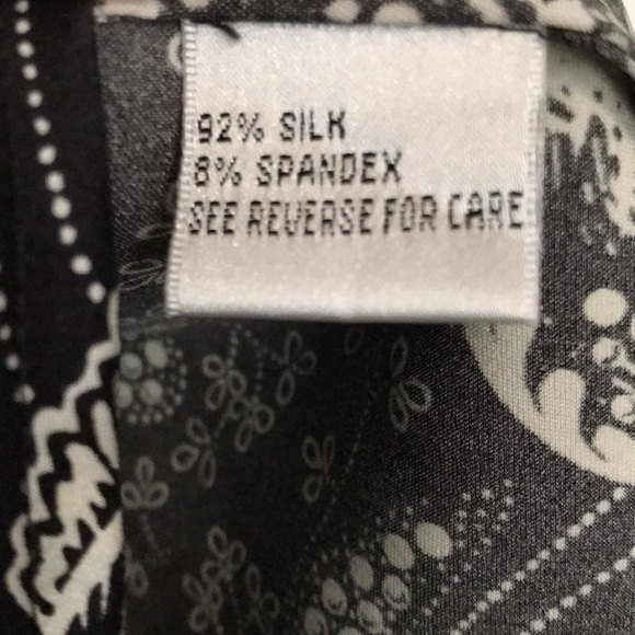 Silk Sleeveless Talbots Top - Picture 4 of 4